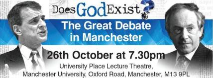 'Does God Exist?' Bill Craig debates Peter Atkins