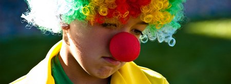 Confused clown