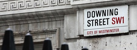 Downing Street sign