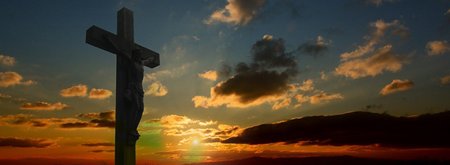 Cross and Sunset