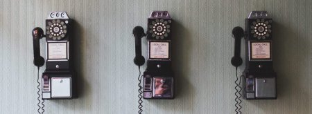 Telephones On Wall