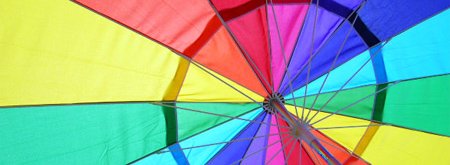 Rainbow umbrella